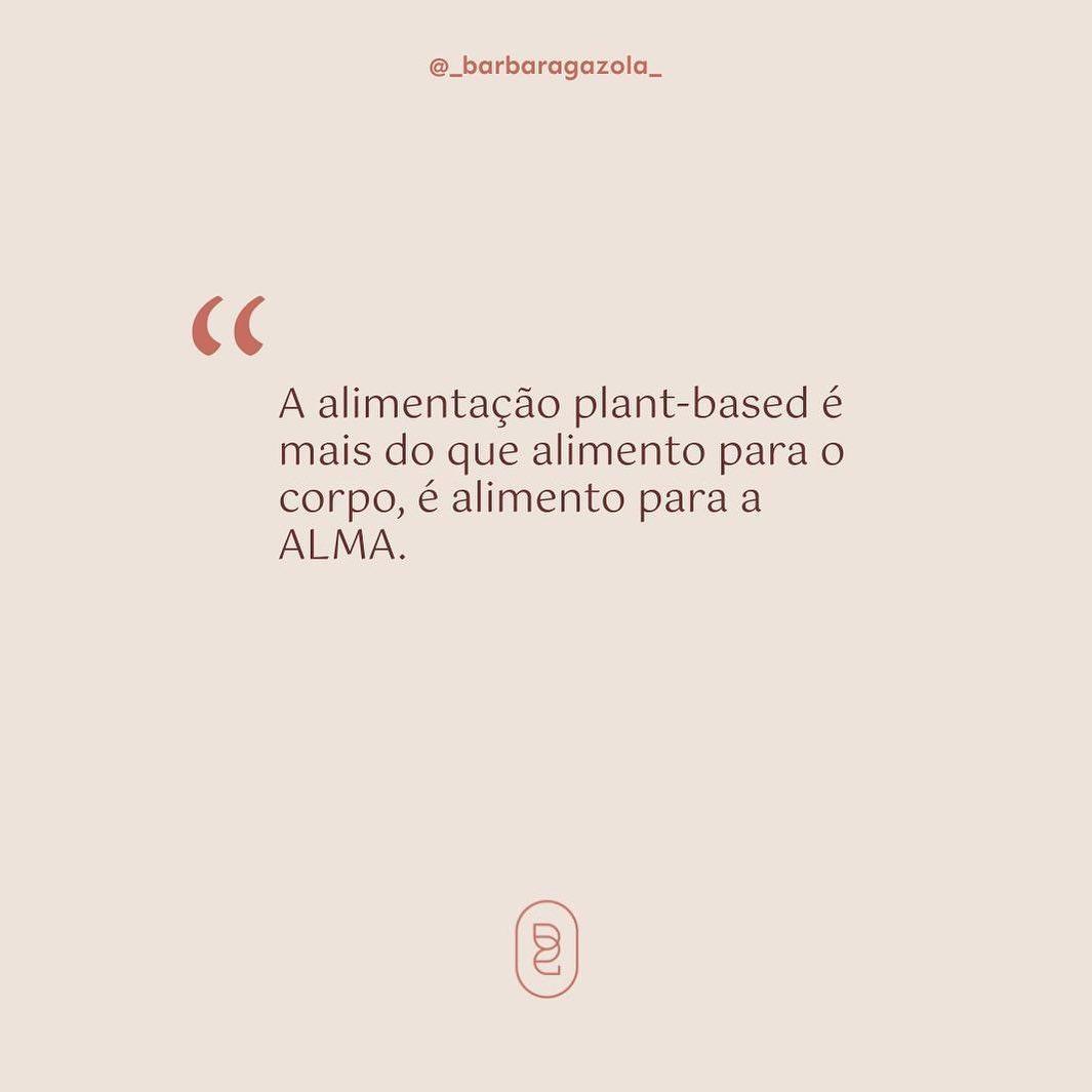 Alimentação para corpo e alma